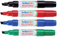 Viltstift Artline 30 schuin 2-5mm blauw-2