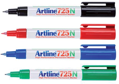 Fineliner Artline 725 rond 0.4mm blauw-2
