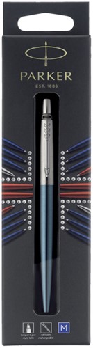 Balpen Parker Jotter Waterloo blue CT medium blister à 1 stuk