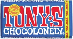 Chocolade Tony's Chocolonely puur reep 180gr