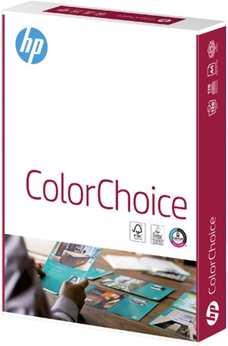 Kleurenlaserpapier HP Color Choice A4 120gr wit 250vel