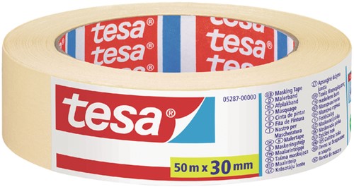 Afplaktape tesa®  Economy 30mmx50m geel