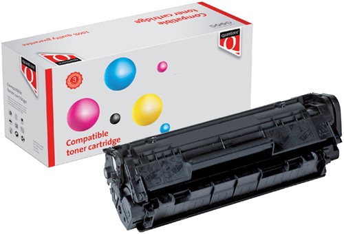 Tonercartridge Quantore alternatief tbv HP Q2612A 12X  zwart