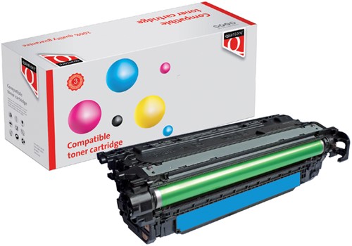 Tonercartridge Quantore alternatief tbv HP CF321A 653A blauw