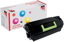 Tonercartridge Quantore alternatief tbv Lexmark 52D0HA0zwart