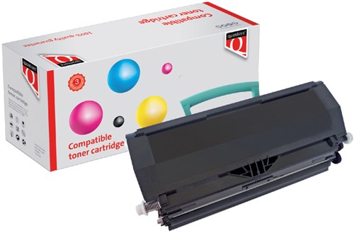 Tonercartridge Quantore alternatief tbv Lexmark E360H11E zwart