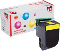 Tonercartridge Quantore alternatief tbv Lexmark C540H1YG geel