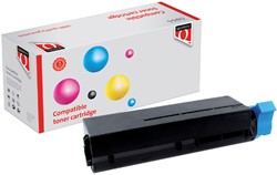 Tonercartridge Quantore alternatief tbv Oki 44574702 zwart