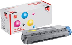 Tonercartridge Quantore alternatief tbv Oki 44315305 geel