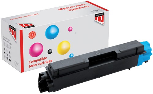 Toner Quantore alternatief tbv Kyocera TK-580C blauw