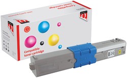 Tonercartridge Quantore alternatief tbv Oki 44973533 geel