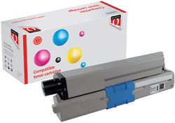 Tonercartridge Quantore alternatief tbv Oki 44973536 zwart