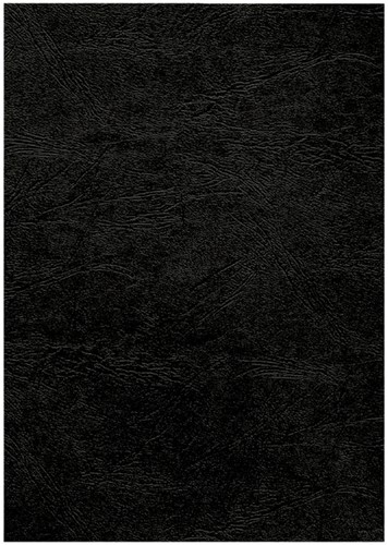 Voorblad Fellowes A4 lederlook zwart 25 stuks-1