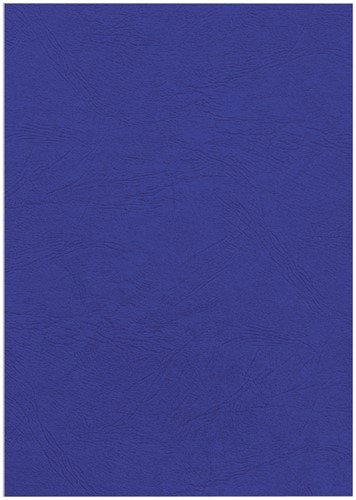 Voorblad Fellowes A4 lederlook royal blauw 25 stuks-1
