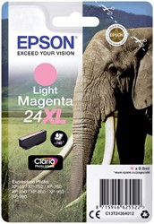 Inktcartridge Epson 24XL T2436 lichtrood HC