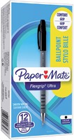 Balpen Paper Mate Flexgrip Ultra stick medium zwart-1