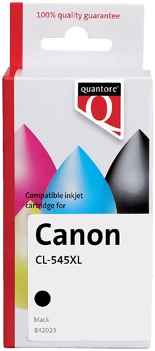 Inktcartridge Quantore alternatief tbv Canon PG-545XL zwart HC