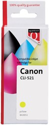 Inktcartridge Quantore Canon CLI-521 geel+chip
