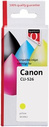 Inktcartridge Quantore Canon CLI-526 geel