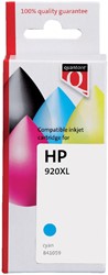 Inktcartridge Quantore alternatief tbv HP CD972AE 920XL blauw