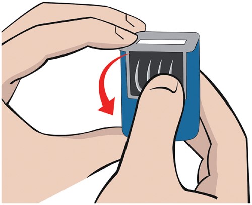 Woord-datumstempel Colop Printer Mini S 160/L2 ontvangen blauw-2