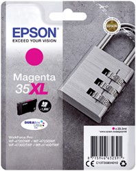 Inktcartridge Epson 35XL T3593 rood