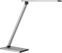 Bureaulamp Unilux Terra led aluminium grijs