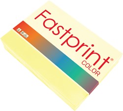Kopieerpapier Fastprint A3 80gr kanariegeel 500vel