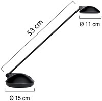 Bureaulamp Unilux Joker led zwart-2