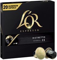 Koffiecups L'Or espresso Ristretto 20 stuks