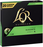 Koffiecups L'Or espresso Lungo Elegante 20 stuks-3