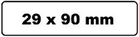 Labeletiket Quantore DK-11201 29x90mm adres wit 400 stuks-4