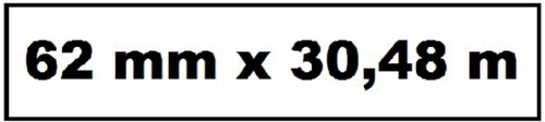 Labeletiket Quantore DK-22205 62x30.48mm wit-2