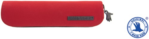 Leesbril I Need You +3.00 dpt Zipper rood-3