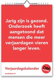 Omdenken verjaardagskalender