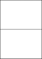 Etiket Avery Zweckform LR3655 210x148mm A5 recycled wit 200 etiketten-2