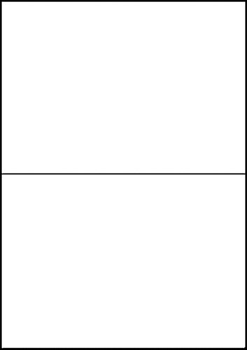 Etiket Avery Zweckform LR3655 210x148mm A5 recycled wit 200 etiketten-2