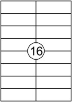 Etiket Avery DP167-100 105x37mm wit 1600 etiketten-3