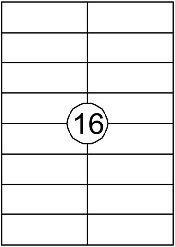 Etiket Avery DP167-100 105x37mm wit 1600 etiketten-3