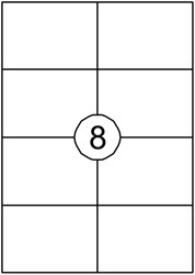 Etiket Quantore 105x74mm 800stuks