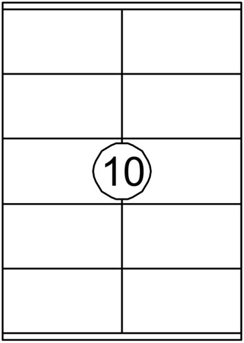 Etiket Avery DP010-100 105x58mm wit 1000 etiketten-2