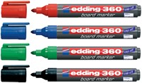 Viltstift edding 360 whiteboard rond 1.5-3mm rood-3