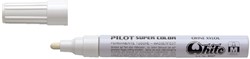 Viltstift PILOT Super Color lakmarker medium wit