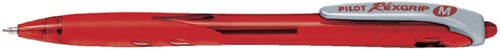 Balpen PILOT Begreen Rexgrip medium rood