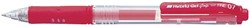 Gelschrijver Pentel K157 medium rood