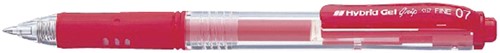 Gelschrijver Pentel K157 medium rood