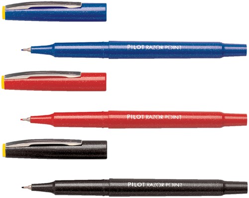 Fineliner PILOT Razor Point fijn rood-2