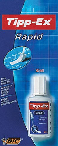 Correctievloeistof Tipp-ex Rapid 20ml blister à 1 stuk-2