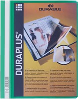 Snelhechtmap Durable Duraplus A4 groen