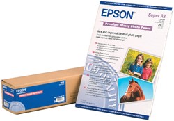 Inkjetpapier Epson S041315 A3 Premium glans 20vel